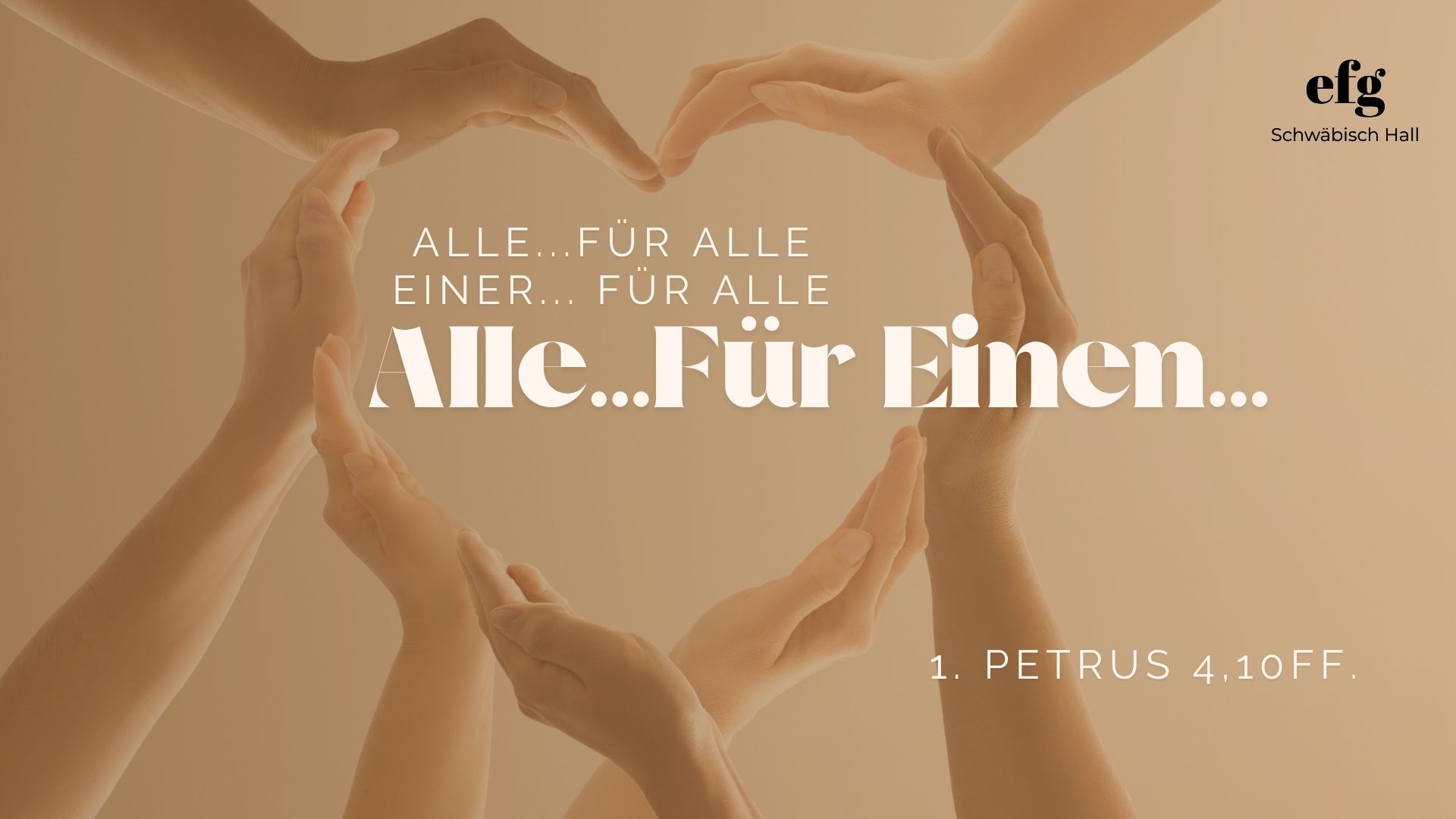 Alle… Für Einen…